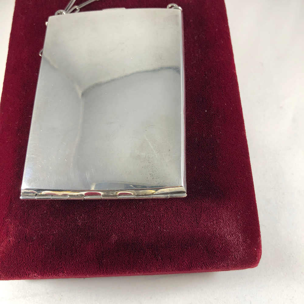 HP Vintage 925 Silver Dance Purse Compact Mirror Price is Firm - Picture 3 of 8